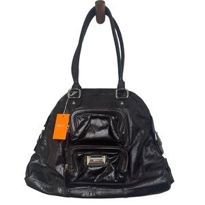 Latico NJ USA Brown Leather Satchel Coinkeeper